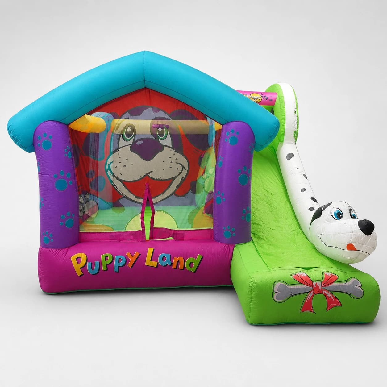 Hüpfburg PuppyLand von vorn