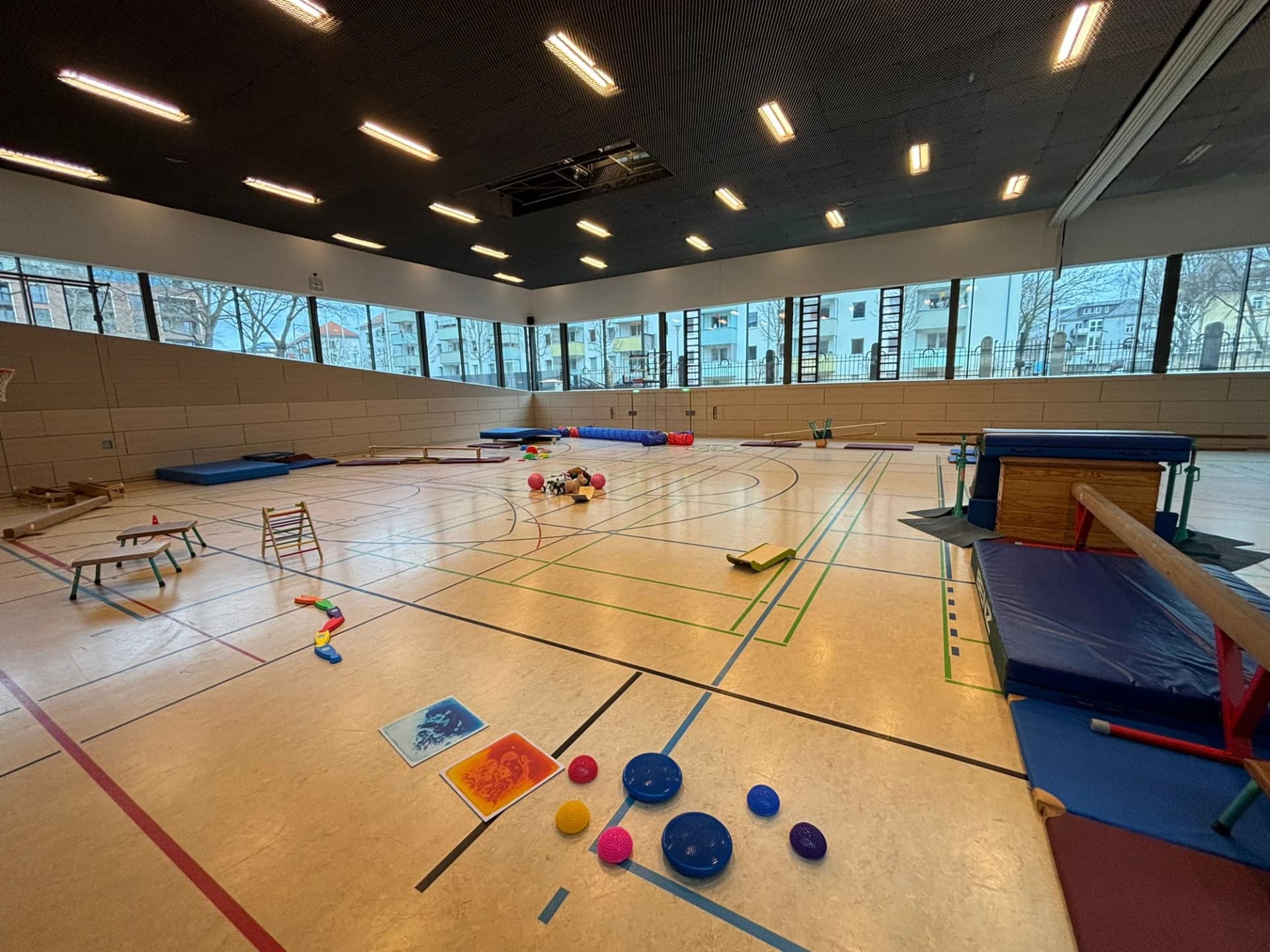 Turnhalle Parcour