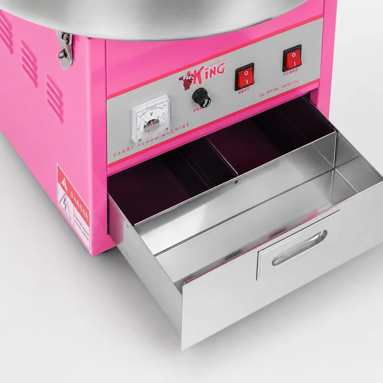 Füllfach der Zuckerwattemaschine