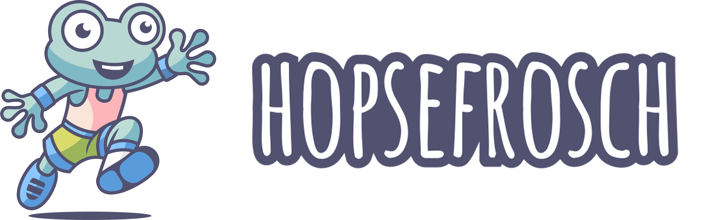 Hopsefrosch Logo bunt Web